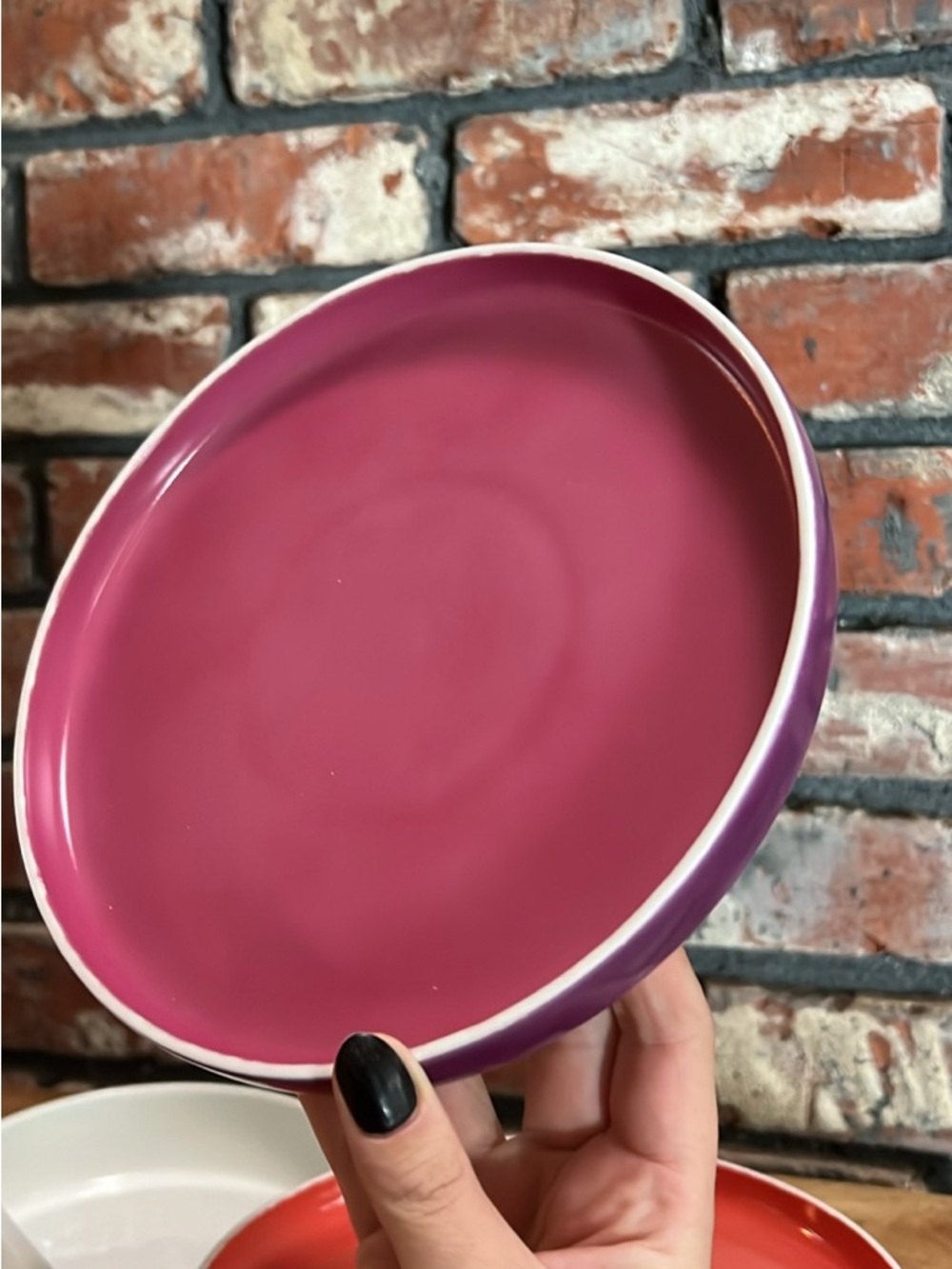 Block Chromatics RARE Vintage MCM 8” plate